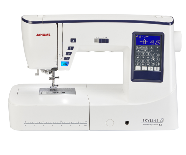 JANOME SKYLINE S5 Anniversary Edition