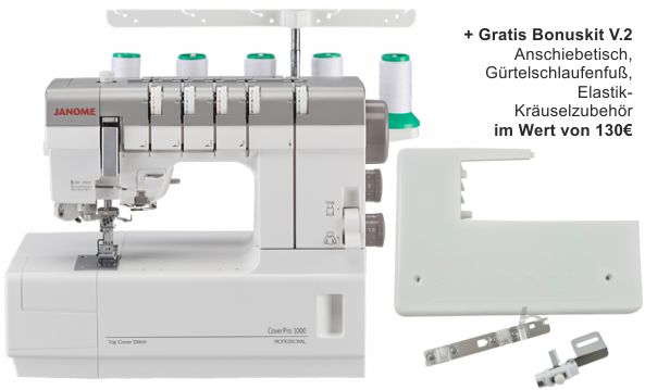 JANOME CoverPro 3000 PROFESSIONAL